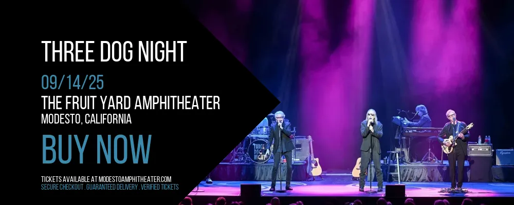 Three Dog Night at The Fruit Yard Amphitheater