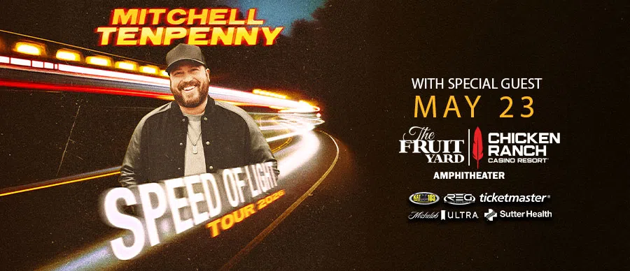 Mitchell Tenpenny at The Fruit Yard Amphitheater